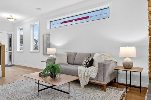 12069 Valley Ridge Drive Nw, Calgary, AB - Indoor Photo Showing Living Room