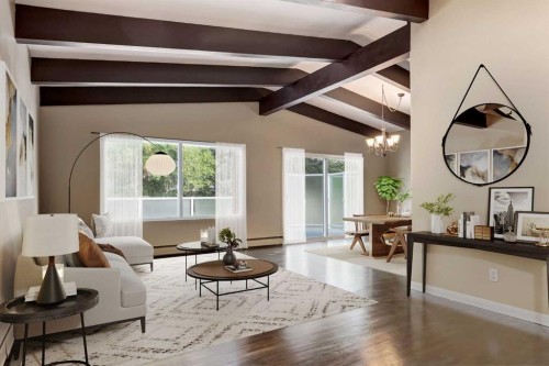 911 80 Avenue Sw, Calgary, AB - Indoor Photo Showing Living Room