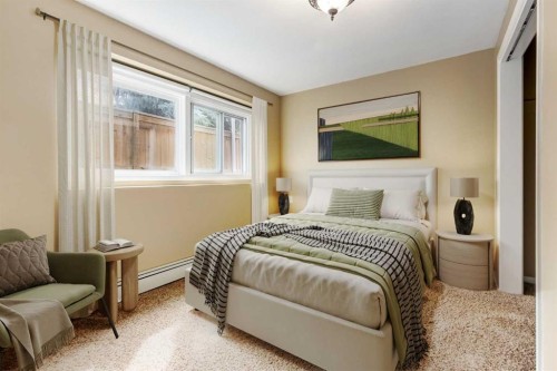911 80 Avenue Sw, Calgary, AB - Indoor Photo Showing Bedroom