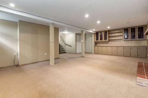 911 80 Avenue Sw, Calgary, AB - Indoor Photo Showing Basement
