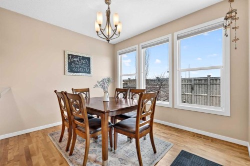 401 Mahogany Court Se, Calgary, AB - Indoor Photo Showing Dining Room