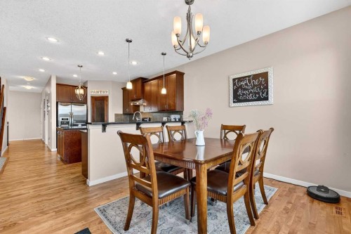 401 Mahogany Court Se, Calgary, AB - Indoor Photo Showing Dining Room
