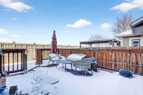 401 Mahogany Court Se, Calgary, AB - Outdoor With Deck Patio Veranda
