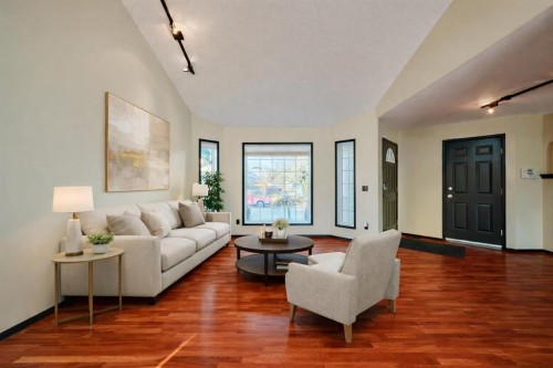 131 Arbour Wood Close Nw, Calgary, AB - Indoor Photo Showing Living Room