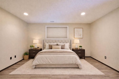 131 Arbour Wood Close Nw, Calgary, AB - Indoor Photo Showing Bedroom