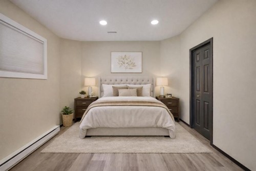 131 Arbour Wood Close Nw, Calgary, AB - Indoor Photo Showing Bedroom