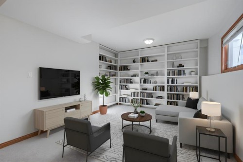 137 Arbour Ridge Heights Nw, Calgary, AB - Indoor Photo Showing Living Room