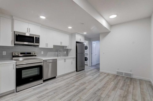 37 Setonvista Gate Se, Calgary, AB - Indoor Photo Showing Kitchen With Stainless Steel Kitchen