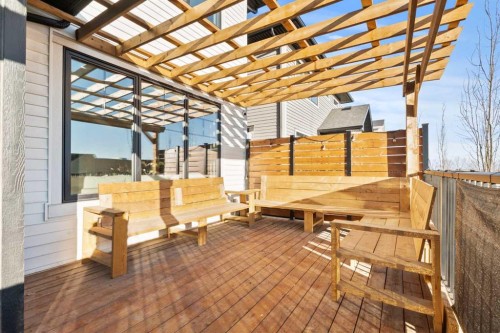 116 Ranchers View, Okotoks, AB - Outdoor With Deck Patio Veranda With Exterior