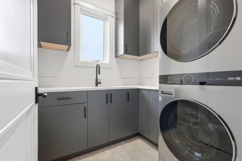 134 Lissington Drive Sw, Calgary, AB - Indoor Photo Showing Laundry Room