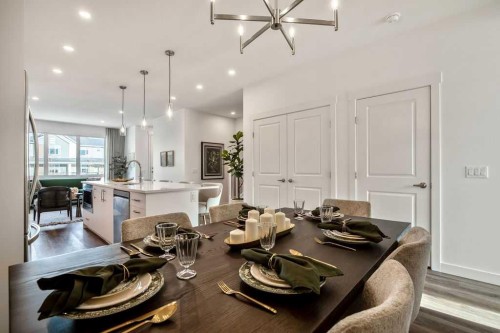 199 Annette Landing, Calgary, AB - Indoor Photo Showing Dining Room