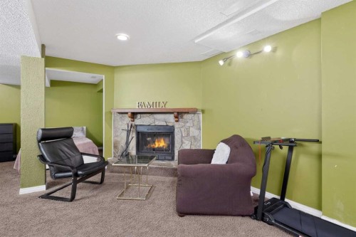 3503 42 Street Ne, Calgary, AB - Indoor With Fireplace