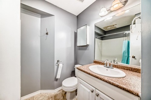 131 Taradale Drive Ne, Calgary, AB - Indoor Photo Showing Bathroom