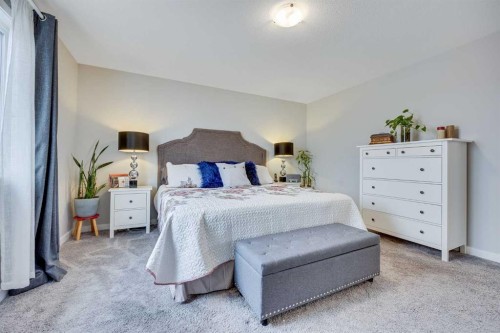 137 Amery Crest, Crossfield, AB - Indoor Photo Showing Bedroom