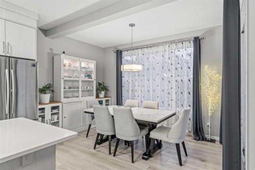 43 Seton Rise Se, Calgary, AB - Indoor Photo Showing Dining Room