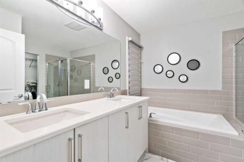 43 Seton Rise Se, Calgary, AB - Indoor Photo Showing Bathroom