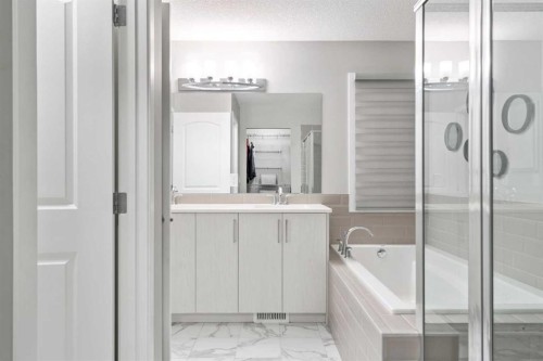 43 Seton Rise Se, Calgary, AB - Indoor Photo Showing Bathroom