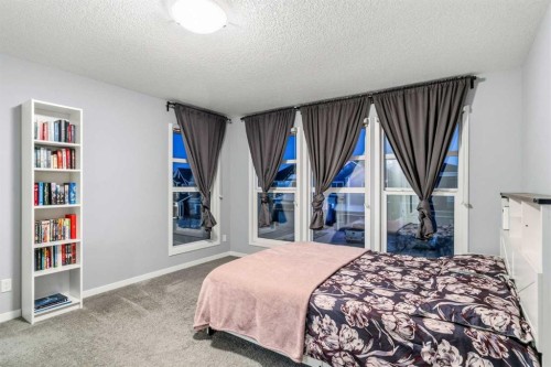 43 Seton Rise Se, Calgary, AB - Indoor Photo Showing Bedroom