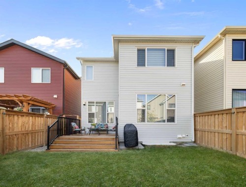 43 Seton Rise Se, Calgary, AB - Outdoor With Deck Patio Veranda With Exterior