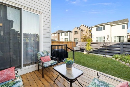 43 Seton Rise Se, Calgary, AB - Outdoor With Deck Patio Veranda With Exterior