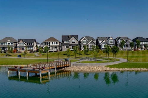 14 Marquis Heights Se, Calgary, AB - Outdoor With Body Of Water