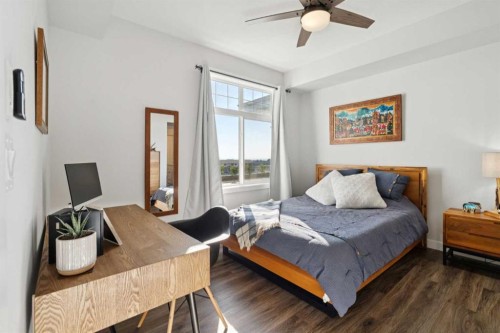 417-400 Auburn Meadows Common Se, Calgary, AB - Indoor Photo Showing Bedroom