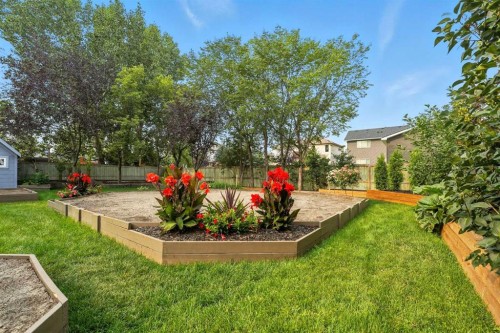 37 Thomas Street Nw, Langdon, AB - Outdoor With Backyard