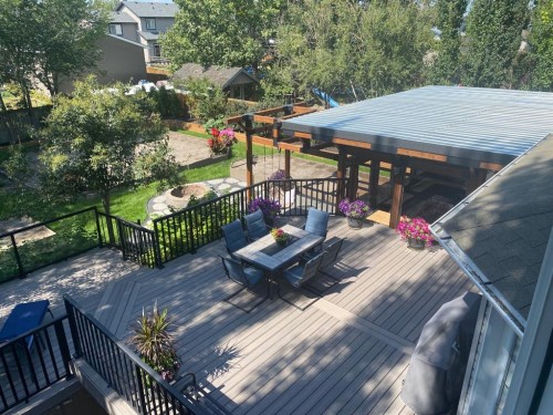 37 Thomas Street Nw, Langdon, AB - Outdoor With Deck Patio Veranda