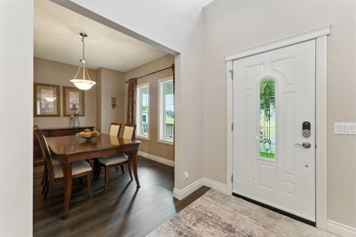 37 Thomas Street Nw, Langdon, AB - Indoor Photo Showing Dining Room