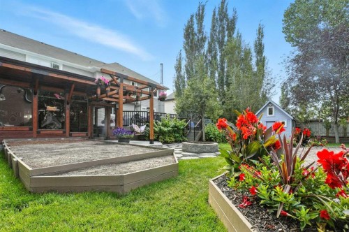 37 Thomas Street Nw, Langdon, AB - Outdoor With Deck Patio Veranda