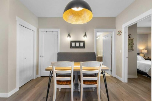 108-100 Auburn Meadows Common Se, Calgary, AB - Indoor Photo Showing Dining Room