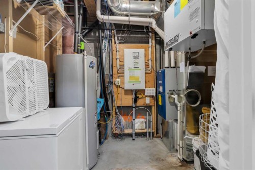 142 Red Embers Gate Ne, Calgary, AB - Indoor Photo Showing Basement