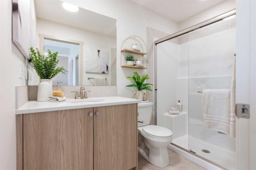 605 Savanna Drive Ne, Calgary, AB - Indoor Photo Showing Bathroom
