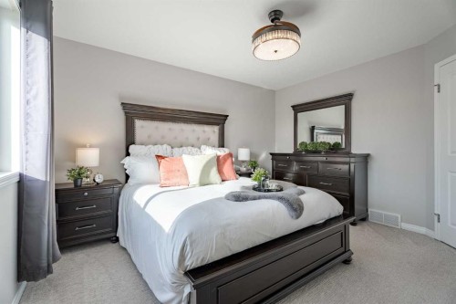 41 Covebrook Close Ne, Calgary, AB - Indoor Photo Showing Bedroom