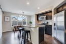 121 Marine Drive Se, Calgary, AB  - Indoor Photo Showing Kitchen With Stainless Steel Kitchen With Upgraded Kitchen 