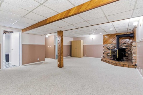 38 Springwood Crescent Se, Airdrie, AB - Indoor Photo Showing Basement