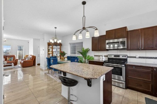 257 Skyview Ranch Boulevard Ne, Calgary, AB - Indoor Photo Showing Kitchen With Upgraded Kitchen