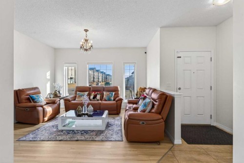 257 Skyview Ranch Boulevard Ne, Calgary, AB - Indoor Photo Showing Living Room