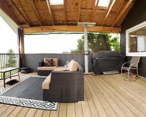 272210 Range Road 291 Ne, Airdrie, AB - Outdoor With Deck Patio Veranda With Exterior