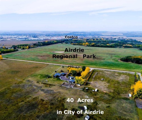 272210 Range Road 291 Ne, Airdrie, AB - Outdoor With View