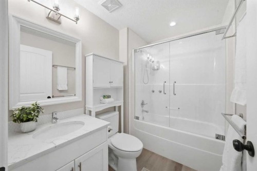 1053 Hillcrest Manor Estates, Strathmore, AB - Indoor Photo Showing Bathroom