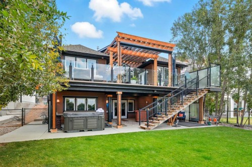 1053 Hillcrest Manor Estates, Strathmore, AB - Outdoor With Deck Patio Veranda