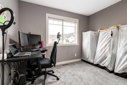 107 Evansbrooke Manor Nw, Calgary, AB - Indoor Photo Showing Office