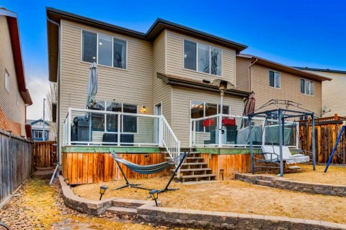 107 Evansbrooke Manor Nw, Calgary, AB - Outdoor With Deck Patio Veranda