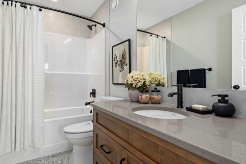 91 Huxland Road Ne, Calgary, AB - Indoor Photo Showing Bathroom