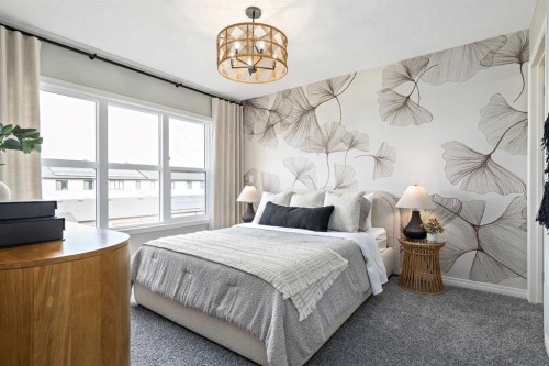 91 Huxland Road Ne, Calgary, AB - Indoor Photo Showing Bedroom