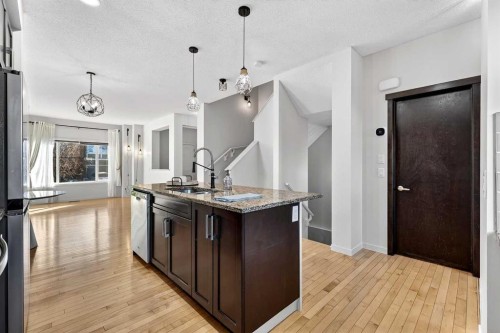 345 Mahogany Boulevard Se, Calgary, AB - Indoor Photo Showing Kitchen With Upgraded Kitchen