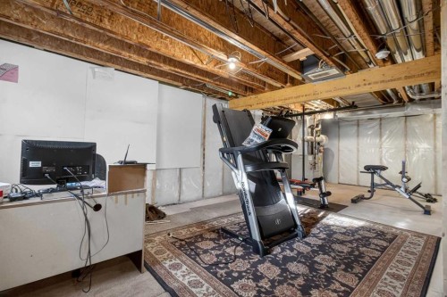 512 Evanston Drive Nw, Calgary, AB - Indoor Photo Showing Gym Room