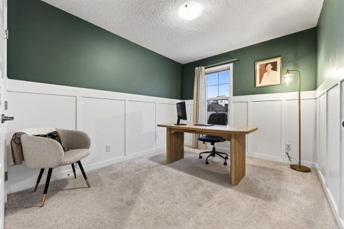 295 Masters Row Se, Calgary, AB - Indoor Photo Showing Office