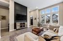295 Masters Row Se, Calgary, AB  - Indoor Photo Showing Living Room 